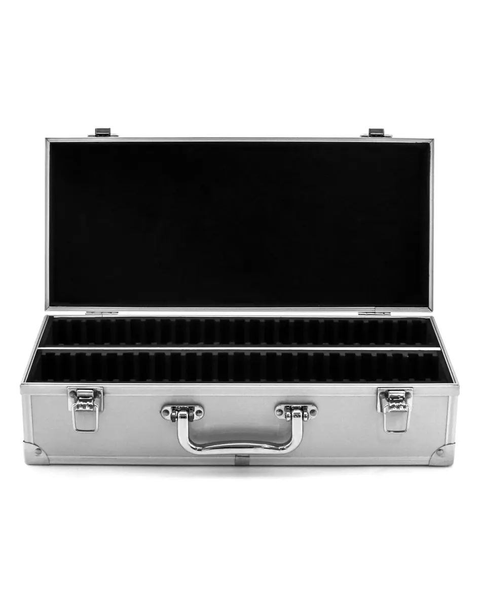QWORK Aluminum Coin Case Holder with 50 Slots for PCGS/NGC Slabs, 3 Pack | Modern Style - view 6
