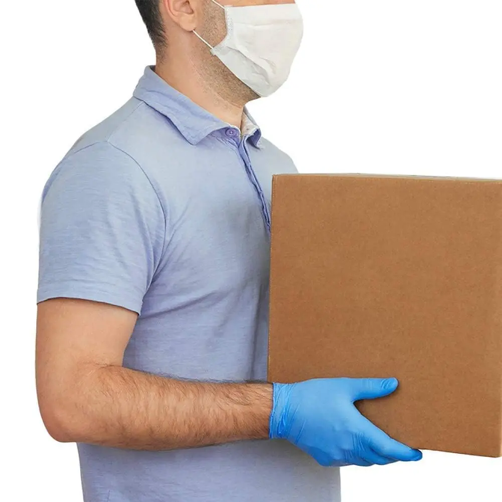 Oh! Trendy Disposable Medical Vinyl Exam Gloves - Latex-Free Powder-Free Large | Medical-Grade Safety - view 8