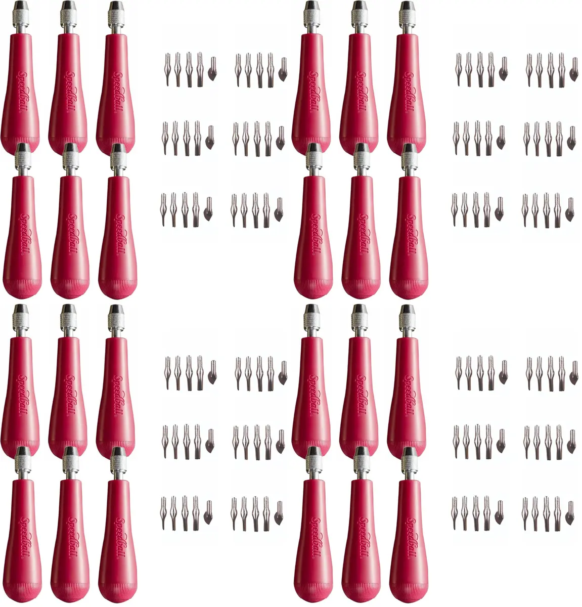 Speedball Linoleum Cutter Kit Assortment #1 (24-Pack) | 2.1 cm (0.875 in) x 8.3 cm (3.25 in) x 12.7 cm (5 in) - main product image