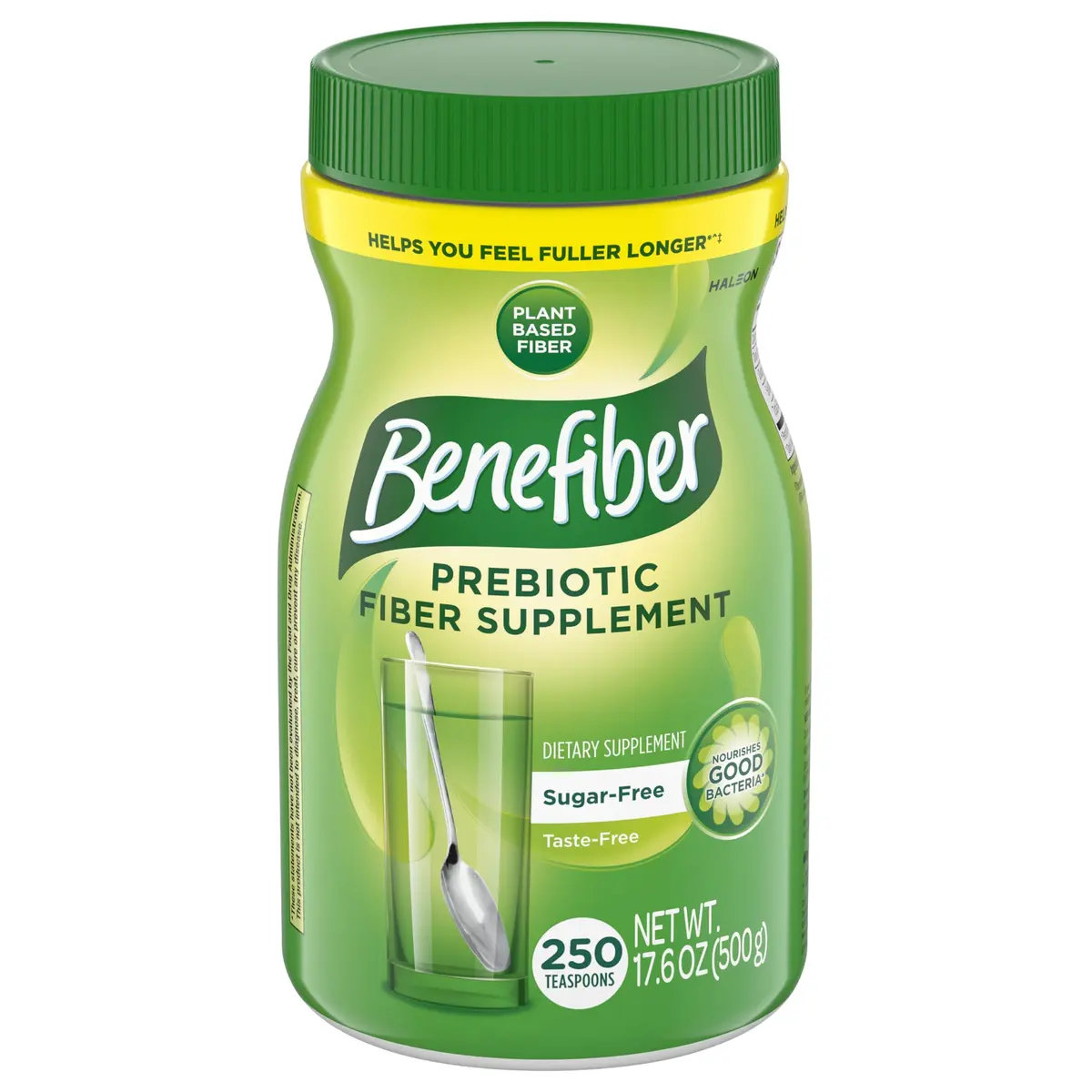 Benefiber Daily Prebiotic Fiber Supplement Powder Unflavored 17.6 oz (798 g) | Nourishes Gut Bacteria for Digestive Health - main product image