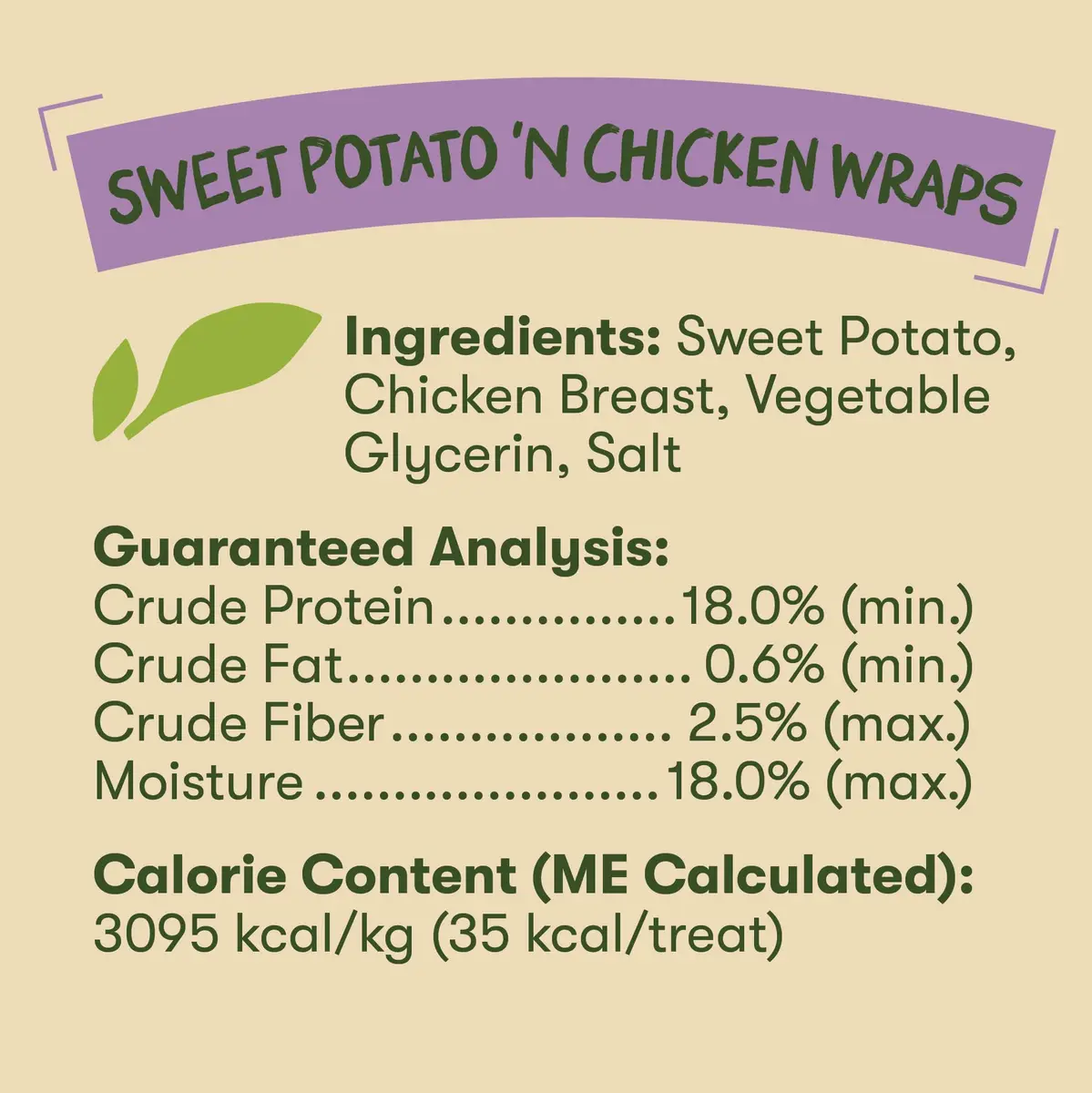 Pet 'n Shape Sweet Potato Chews Jerky Dog Treats 16 Fl Oz (Pack of 3) | All-Natural Chicken & Sweet Potato - view 5