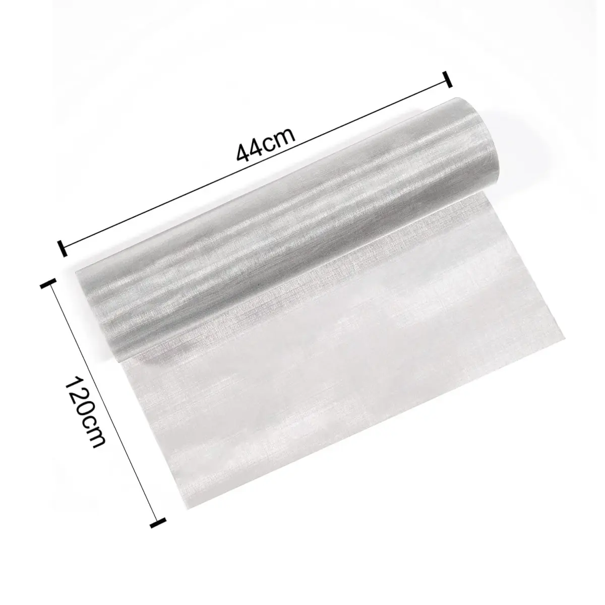 NSKONGDODO 304 Stainless Steel Woven Wire Mesh 100 Mesh 44x120cm | Industrial Filtration Screen - view 2