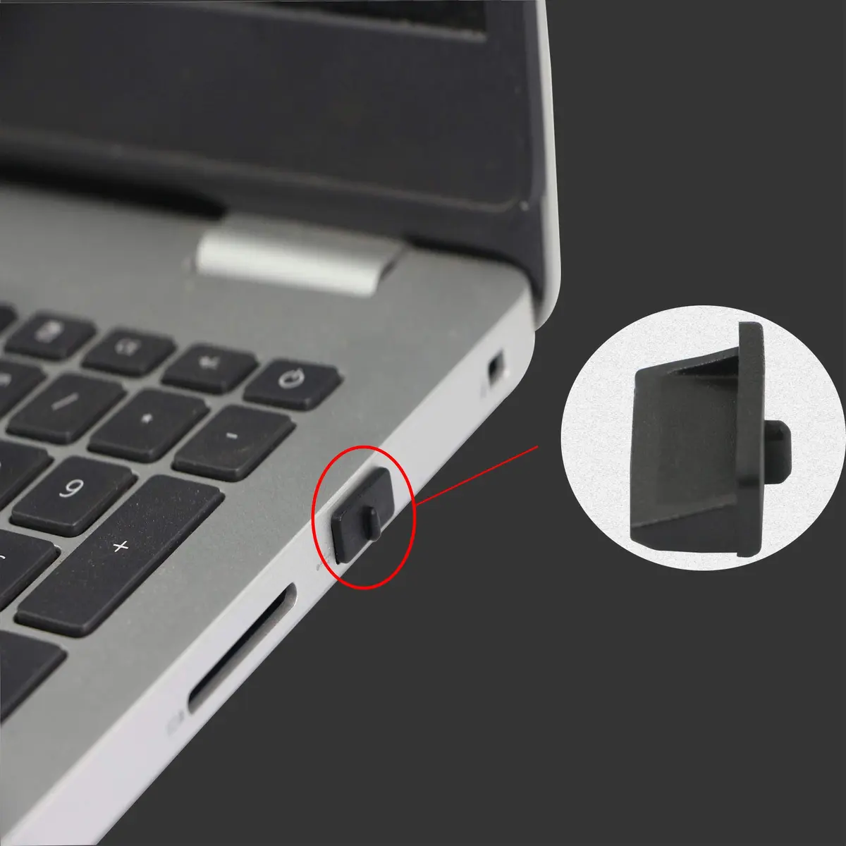GINTOOYUN USB Anti Dust Cap Silicone Pack of 50 | Port Plug Cover for USB Type A Female End - view 7