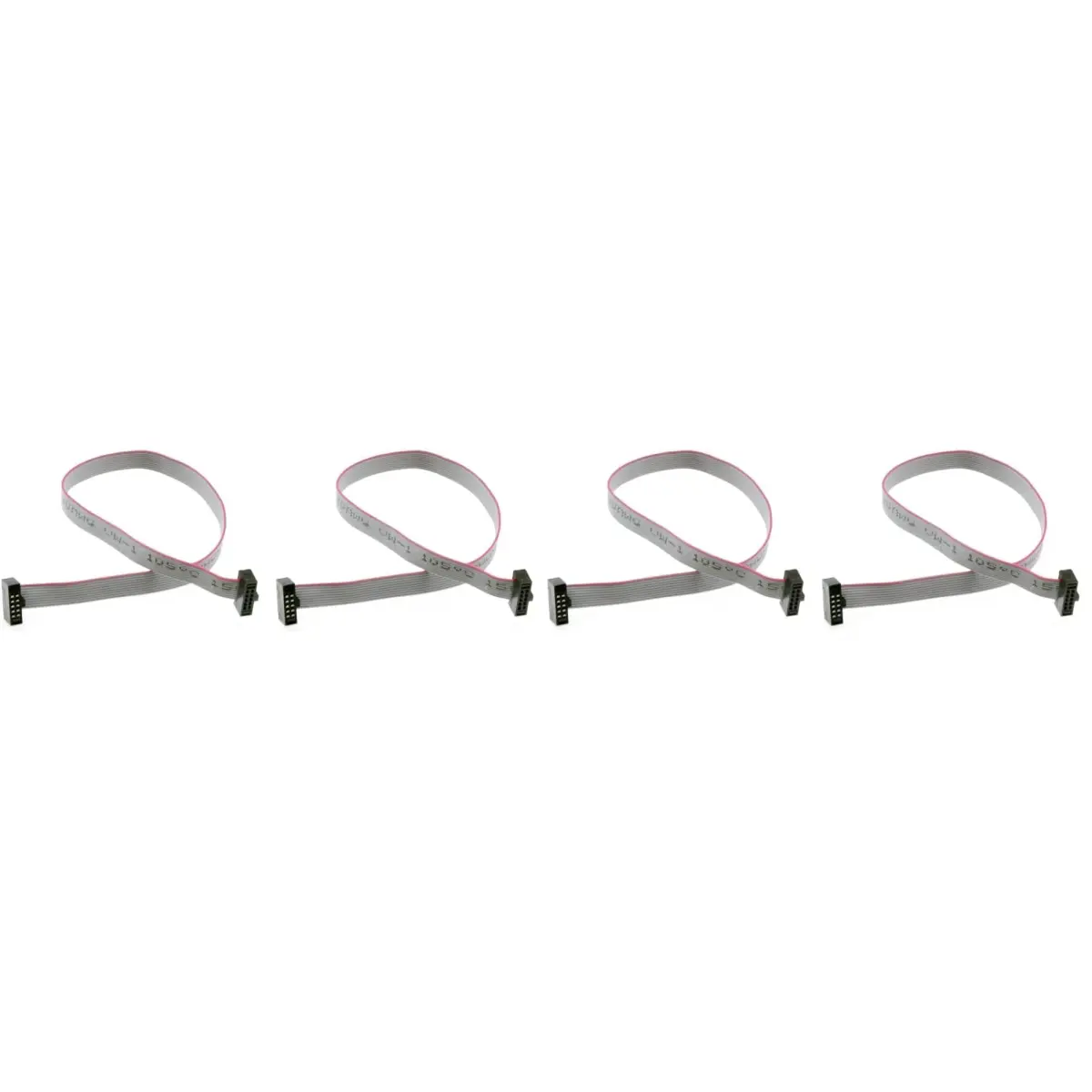 Treedix 1.27mm Pitch IDC Ribbon Cable 200mm (7.87 in) Female to Female, Pack of 2 | JTAG/ISP Connecting SWD Cable - main product image