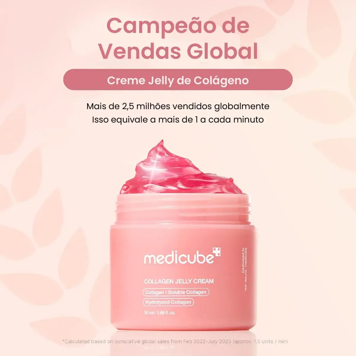 medicube Collagen Jelly Cream 100ml (3.38 Fl Oz) | Niacinamide & Hydrolyzed Collagen for 24h Glow & Lifted Look - view 3
