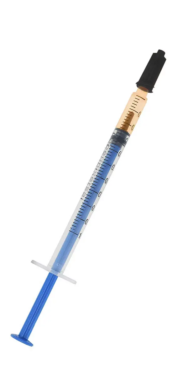 Onwon Syringe Tip Caps 200 Pieces | Locking Luer Lock Screw Type for Industrial & Craft Use - view 3