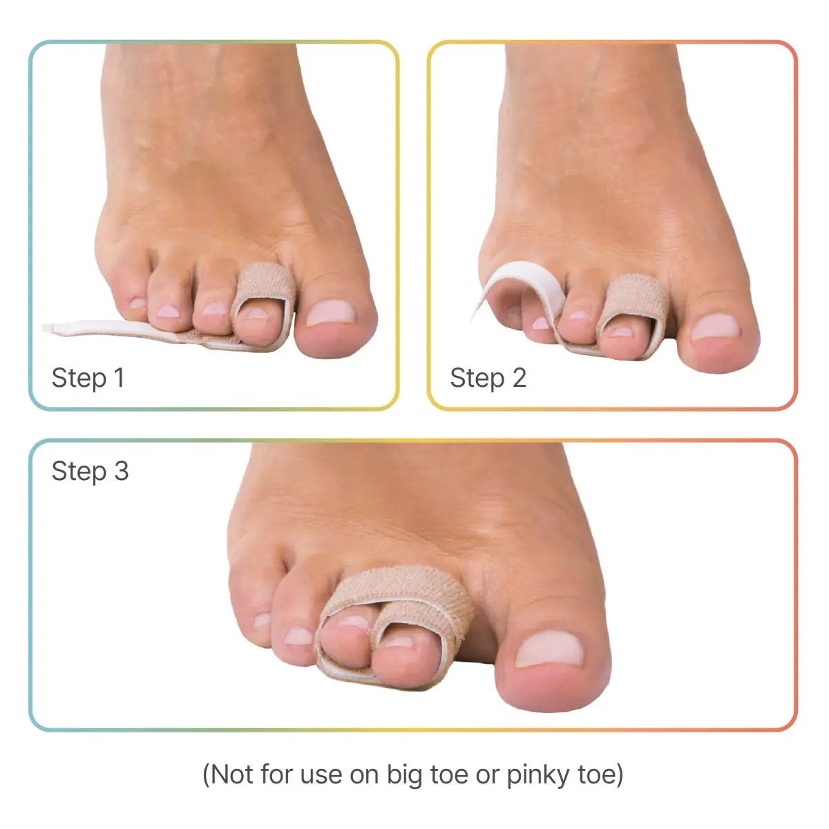 ZenToes Hammer Toe Straightener, Broken Toe Splint & Buddy Wraps, 12 Ct (Pack of 3) | FDA Approved Orthopedic Brace for Daily Pain Management - view 8