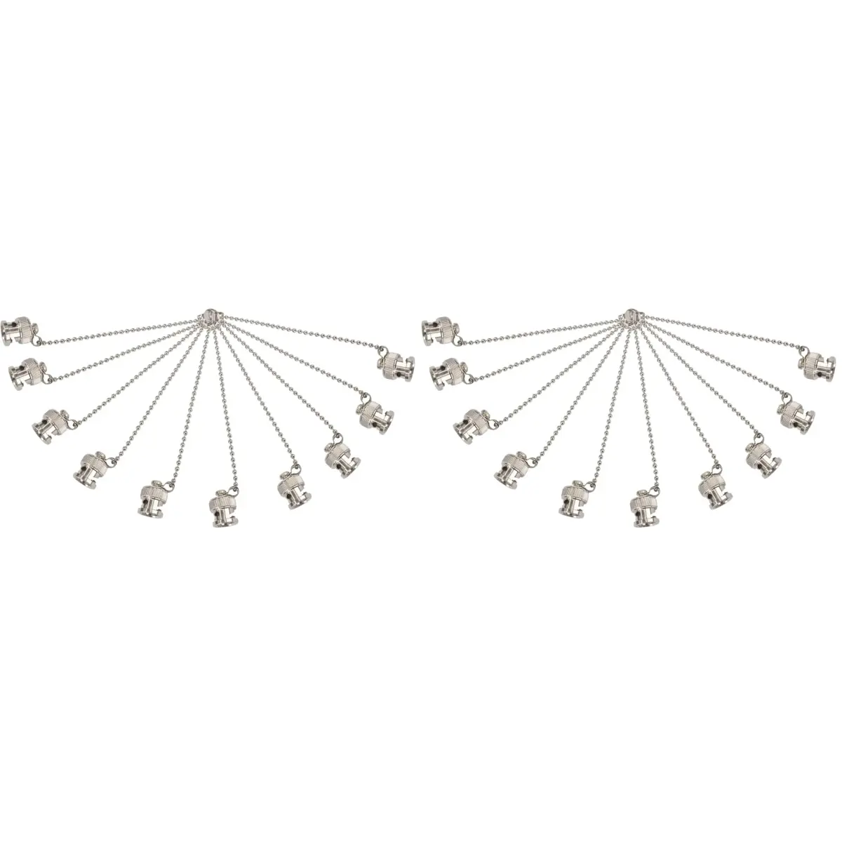 Boobrie BNC Dust Cap Waterproof Protective Cover with Chain - 20 Pack | Protects Female BNC Connectors - main product image