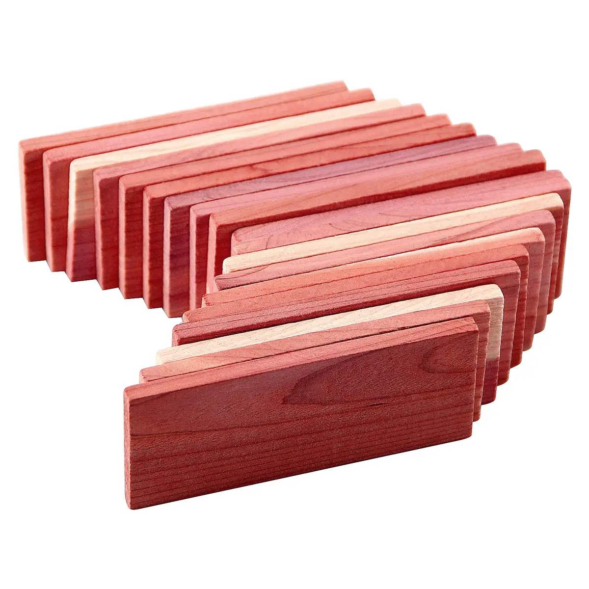 Cedar Space Cedar Balls for Clothes Storage, 50pcs Natural Red Cedar Wood Blocks | Closet & Drawer Moth Protection - main product image