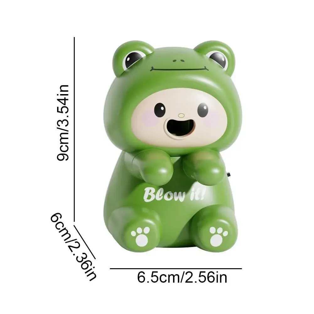 Generic Cute Frog Mini Fan for Cup & Bowl | USB-C Rechargeable, Clip-On Design (1 Pc) - view 6