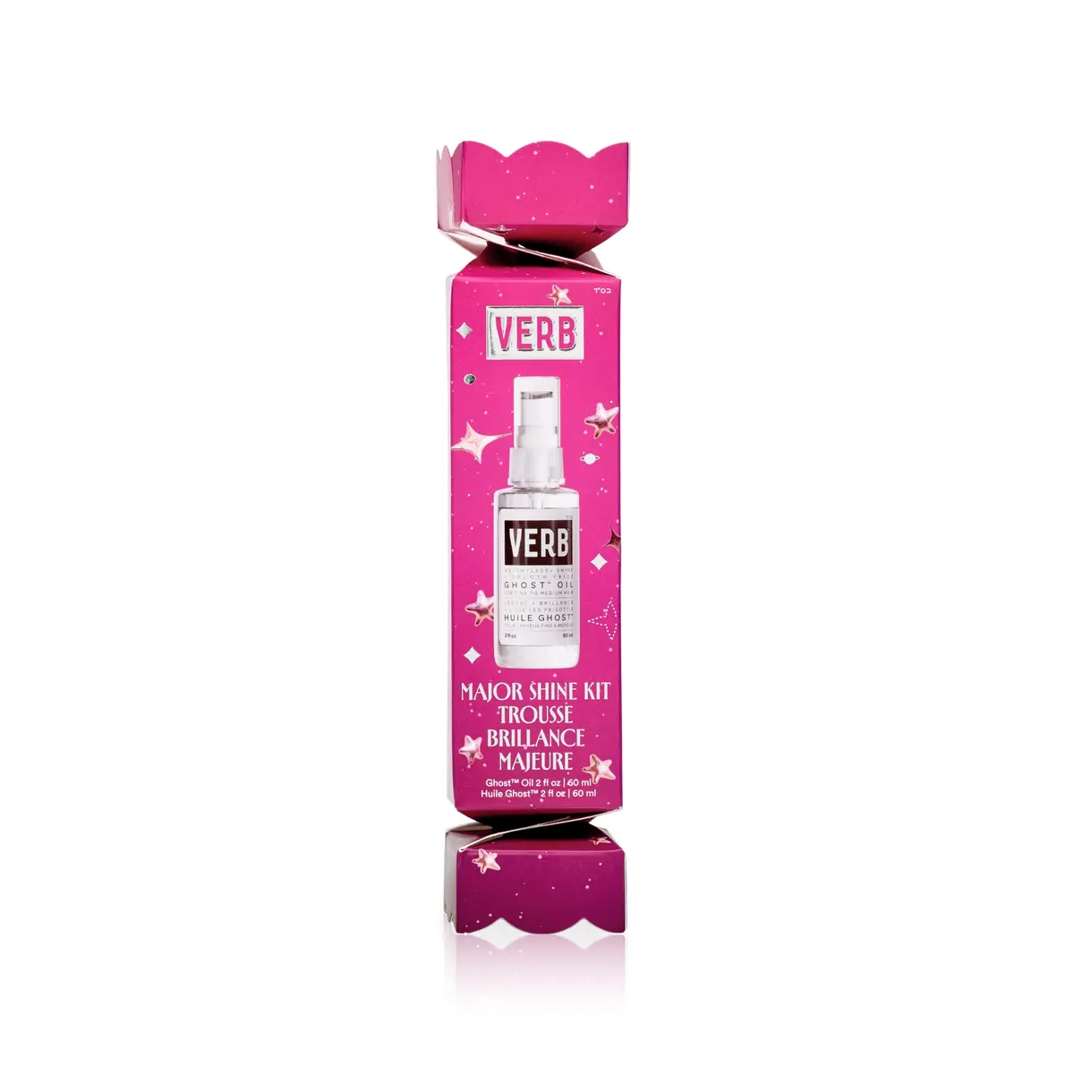 VERB Ghost Oil Ornament 2 oz | Weightless Frizz Control & Shine for All Hair Types - main product image