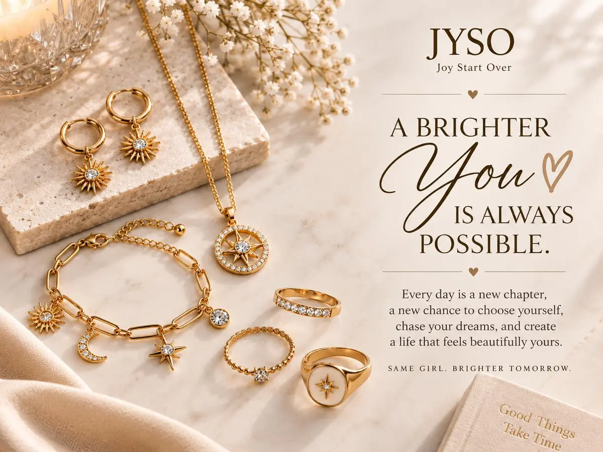 JYSO Mystery Jewelry Jar Bundle 45+ Pieces | Gold Jewelry Set for Women, Rings, Necklaces, Bracelets, Anklets, Waist Chains, Chokers - view 2