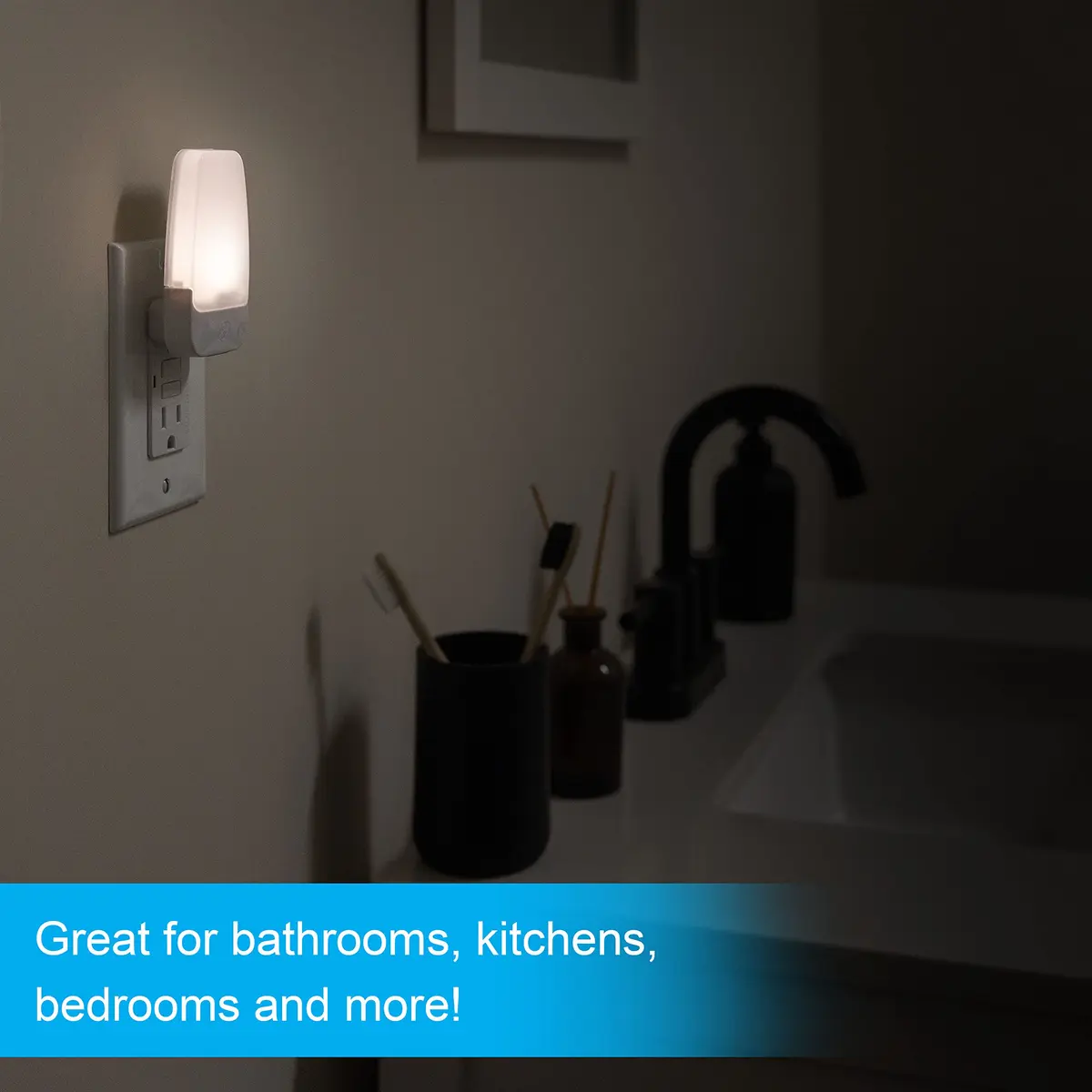 GE Plug-in Night Light with Dusk to Dawn Sensor, 16 Pack (Warm White) | Automatic Indoor Lighting - view 6