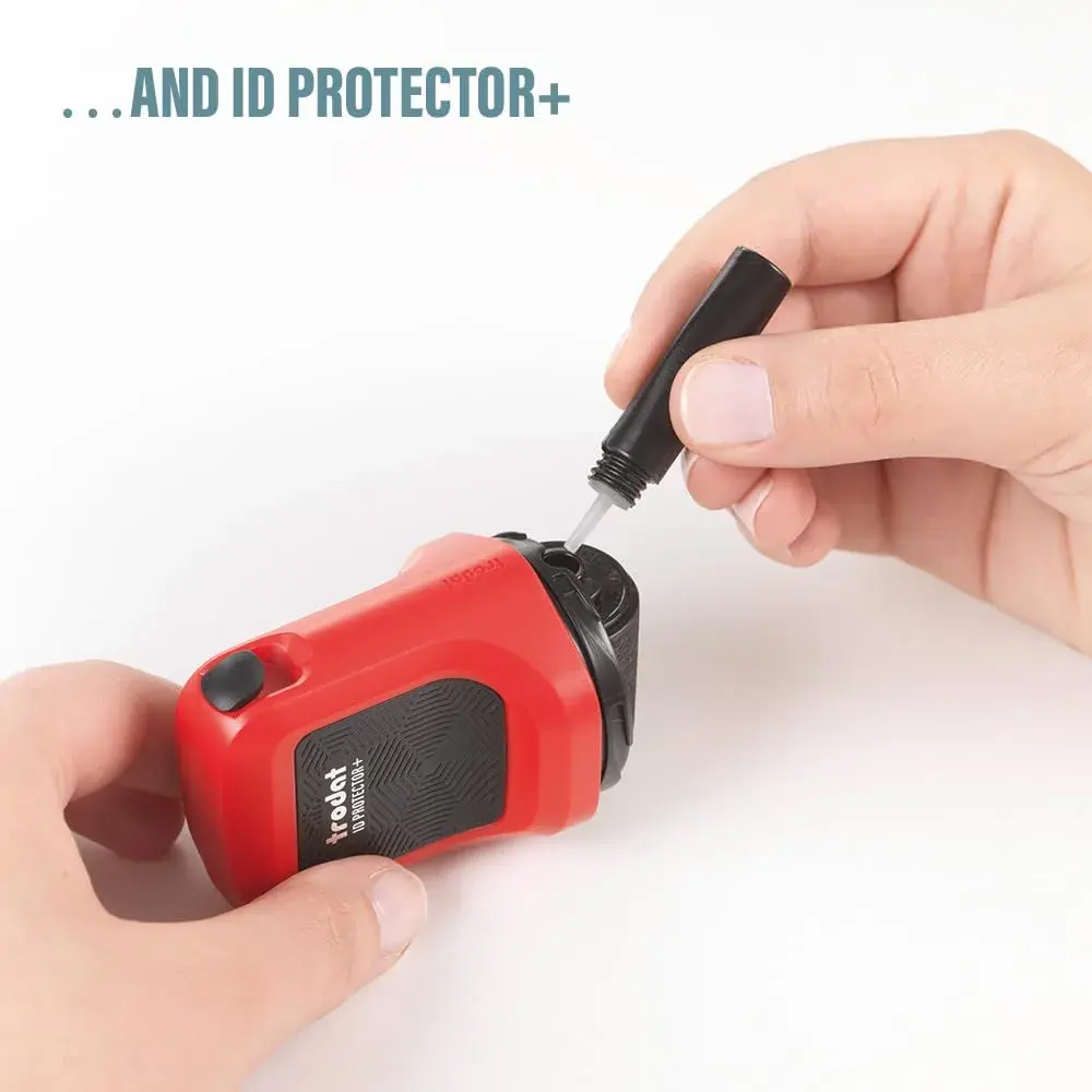 Trodat Black Ink Refill 3-Pack for ID Protector & ID Protector+ | 0.07 oz (2.0 ml) per bottle - view 6