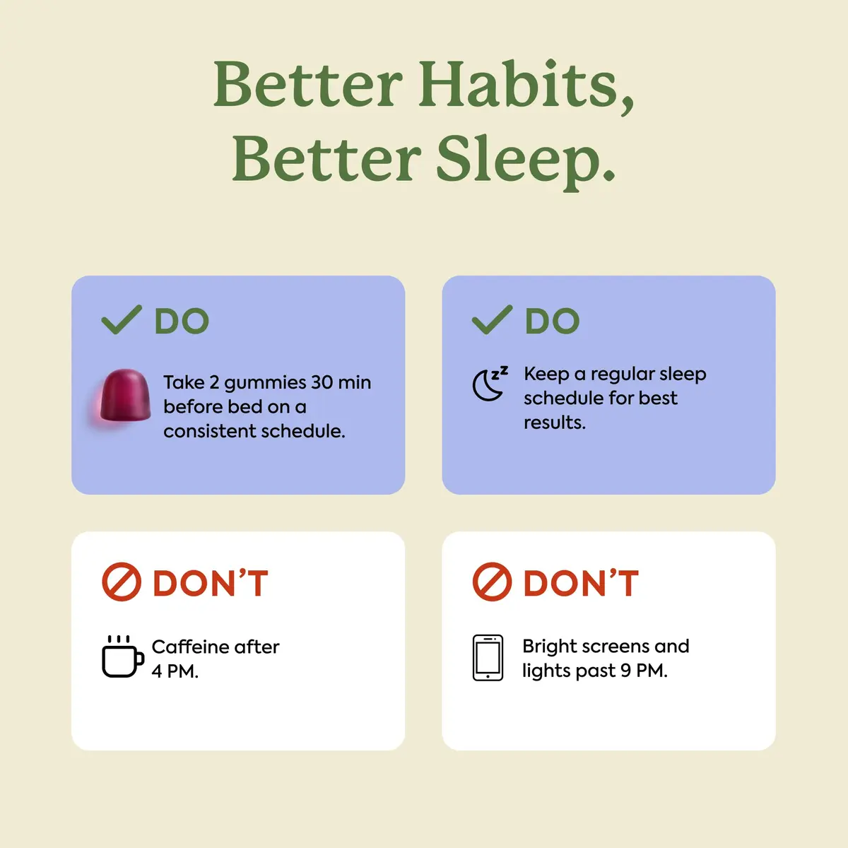 Plant People WonderSleep - 2 Pack | Melatonin-Free Mushroom & Herbal Gummies for Rest - view 3