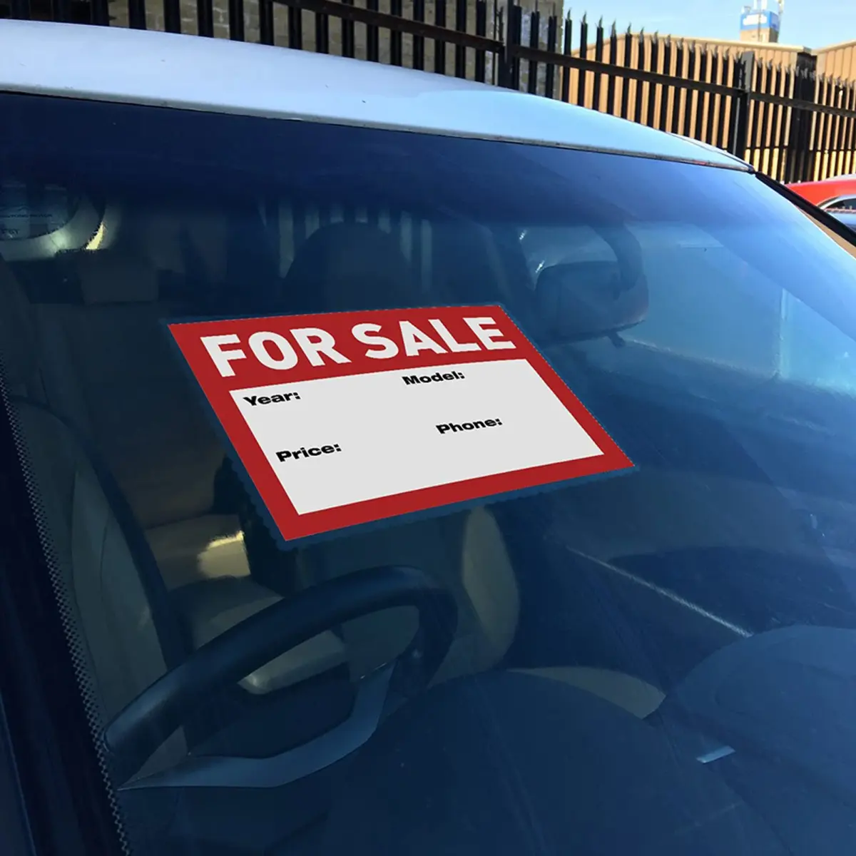 SMASMILE Static Cling Windshield Sticker Applicator 10 Pack 5"x7" | Reusable & Residue-Free - view 4