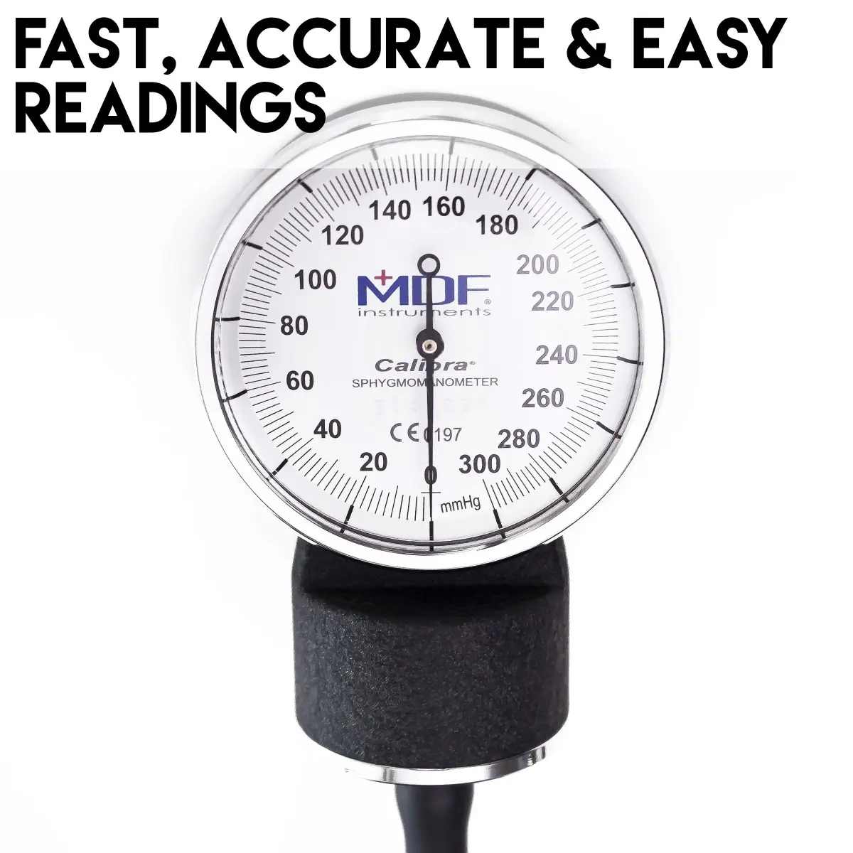 MDF Instruments Calibra Aneroid Professional Sphygmomanometer Pack of 24 | Lifetime Calibration, Adult Cuff & Case - view 2