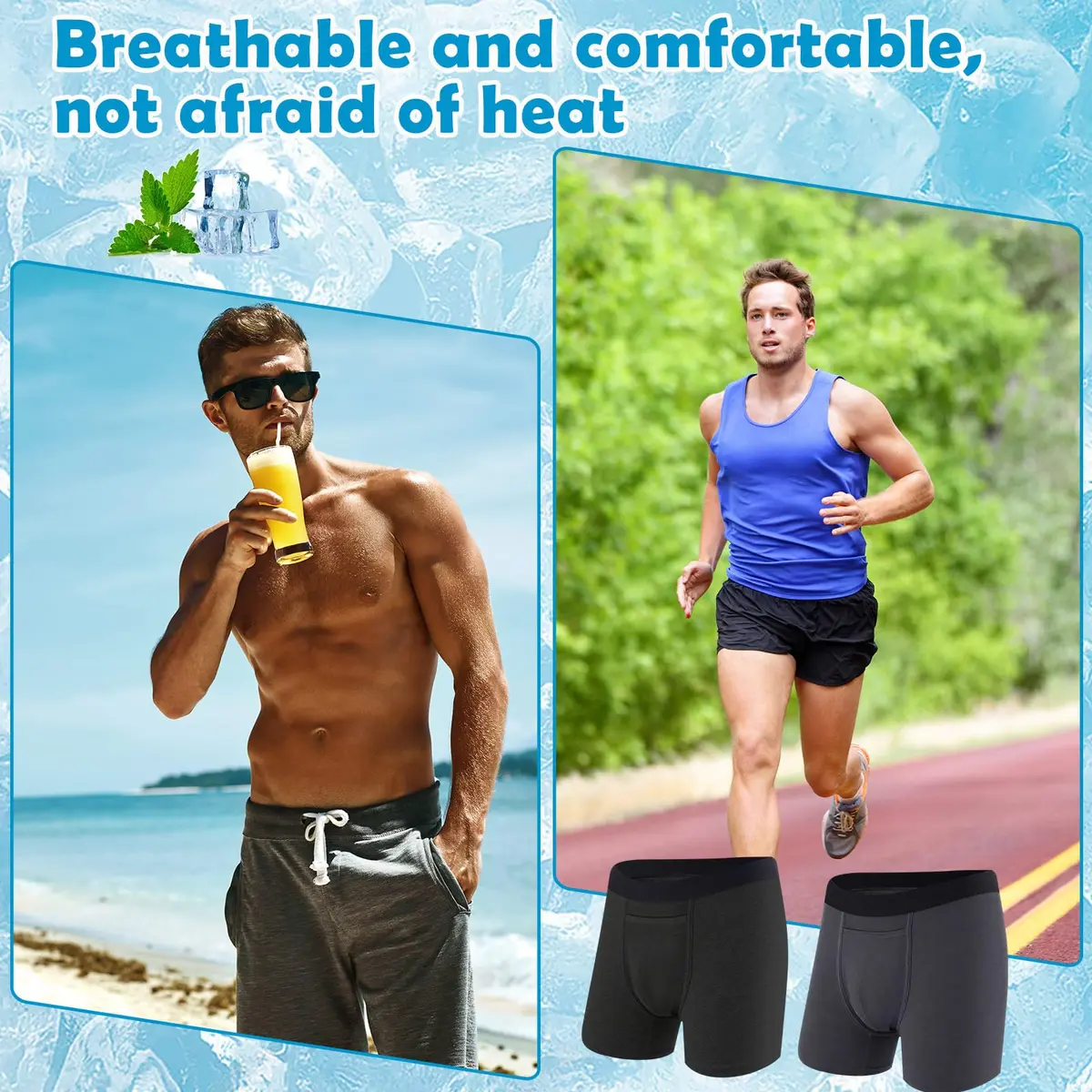Janmercy Vasectomy Underwear Men Briefs XXL | Support & Recovery Aid - view 7