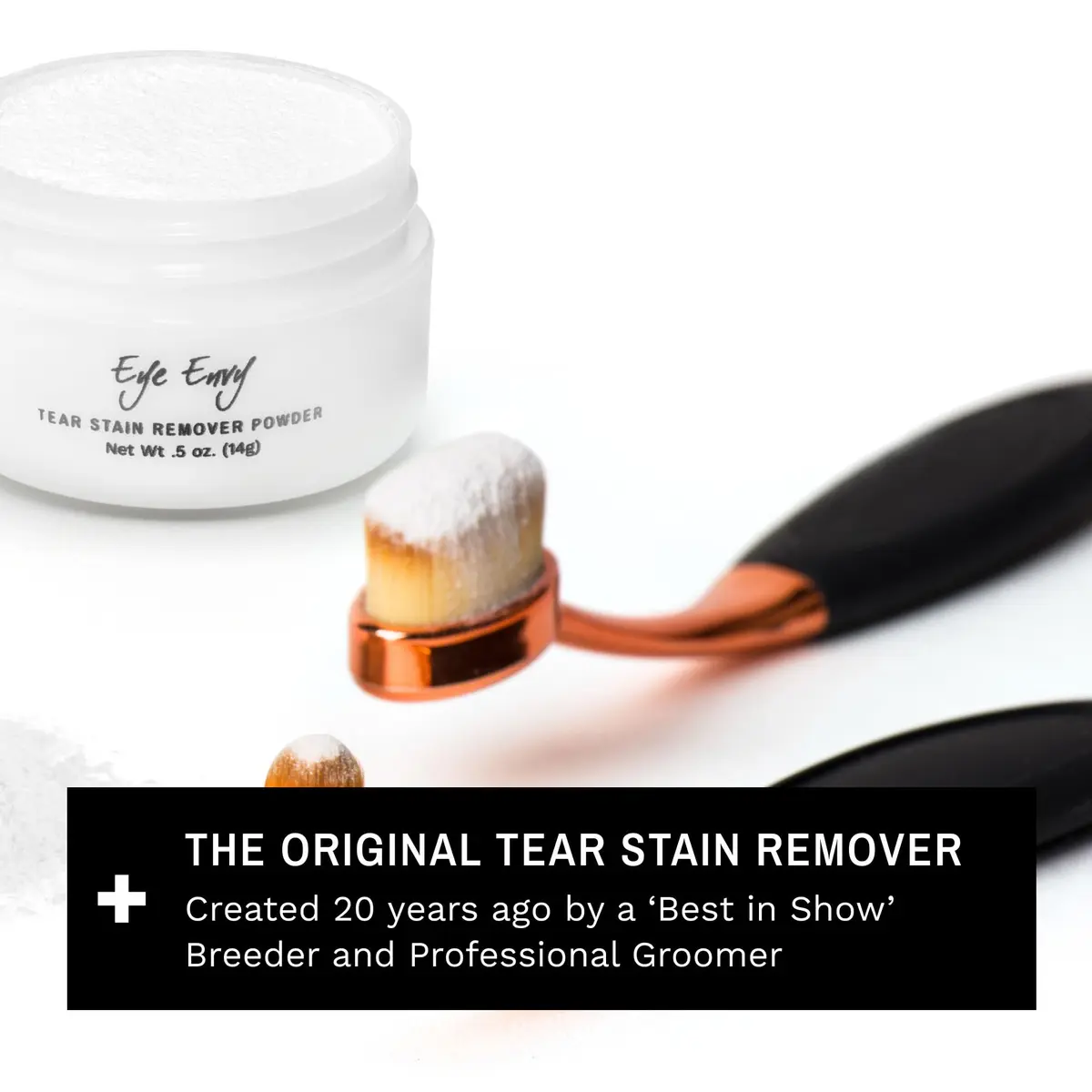 Eye Envy Tear Stain Remover Powder for Dogs and Cats 1 oz (2-Pack) | Natural, Safe Formula for Dry Eyes - view 8
