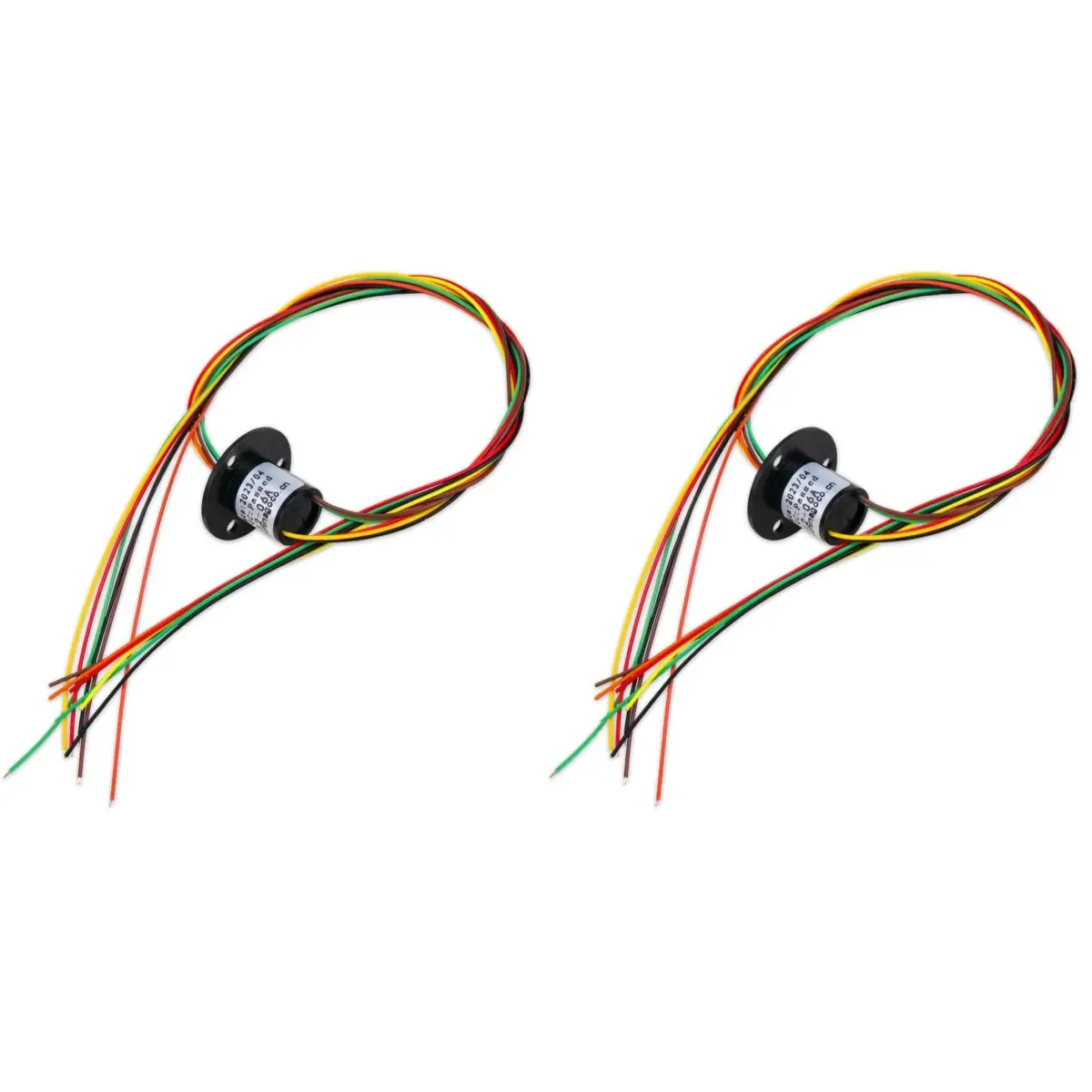 Comidox 6-Circuit Capsule Electrical Slip Ring 12.5mm OD x 15mm L | 2A per Circuit, 300 RPM, 240V AC/DC - main product image