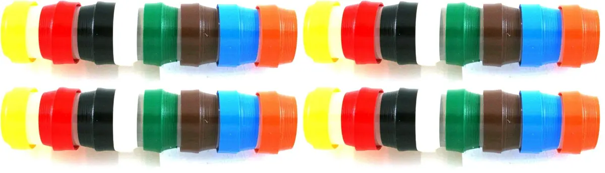 Medixplus Tape n Tell Kit of 9 Assorted Colors for Instrument Identification, Autoclavable (Pack of 4, 36 Rolls Total) | Professional Medical Color Coding Tape - main product image