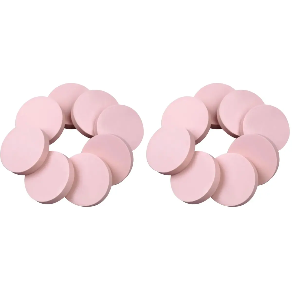 XoreArt Pink Rubber Carving Blocks 2"x2" x 0.39" (16 Blocks Total) | Soft & Easy to Carve for Stamps - main product image