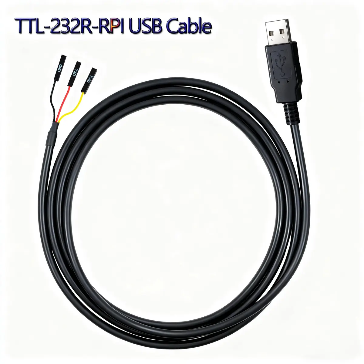 NITOMTYU 6 Feet USB to TTL-232R-RPI 3.3V Adapter Cable | FT232 USB to TTL Serial UART, 2 Pack - view 3