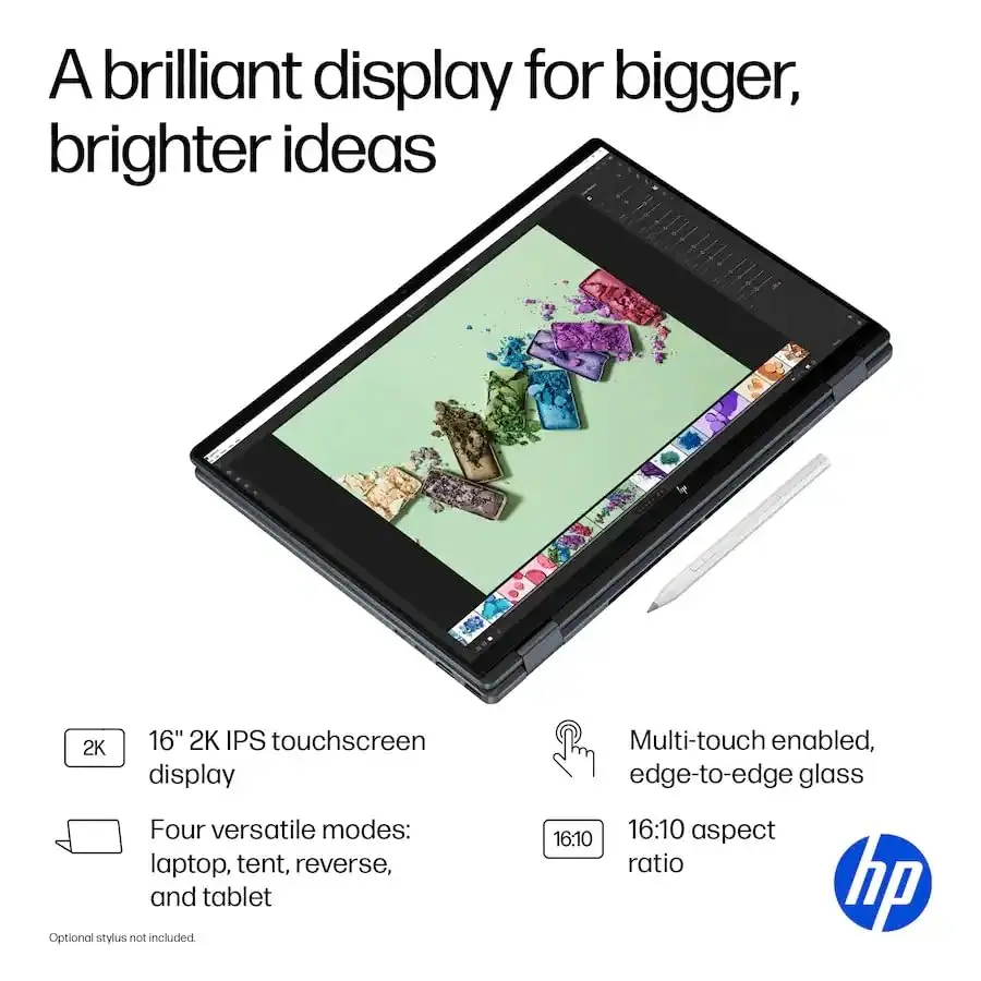 HP OmniBook X Flip 2-in-1 Laptop 16GB LPDDR5 RAM 1TB SSD | AI-Accelerated Creativity & Versatility - view 11