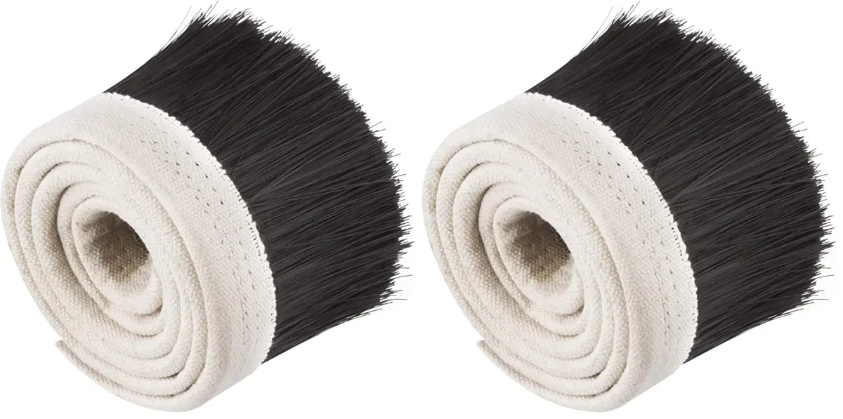STARVAST 70mm CNC Dust Shoe Brush 100cm (2.75in) Pack of 2 | Dust Collection for Routers & Engravers - main product image