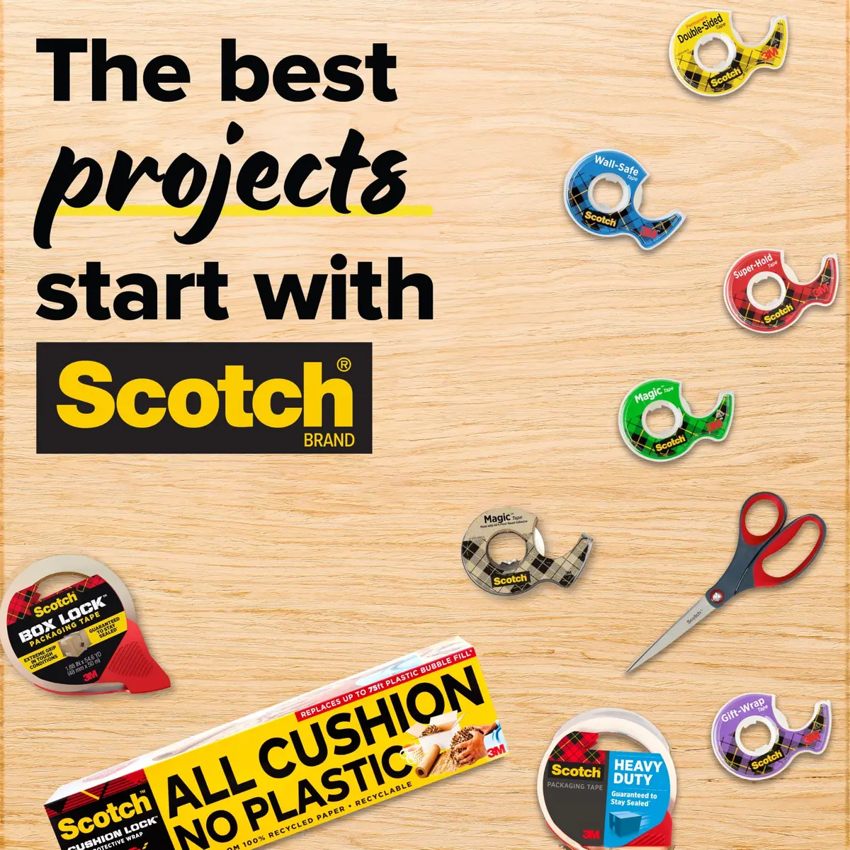 Scotch 8" Precision Scissors, 20.32 cm (8 Inch) Blade, Titanium-Fused Stainless Steel, Ambidextrous Soft Grip, Pack of 36 | Ultra Edge Craft & Fabric Shears - view 9