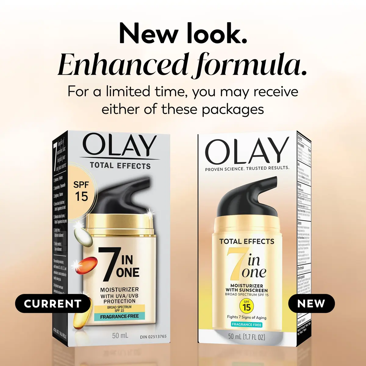 Olay Total Effects 7-in-1 Anti-Aging Face Moisturizer SPF 15 1.7 Fl Oz | Fragrance-Free, Pack of 12 - view 2