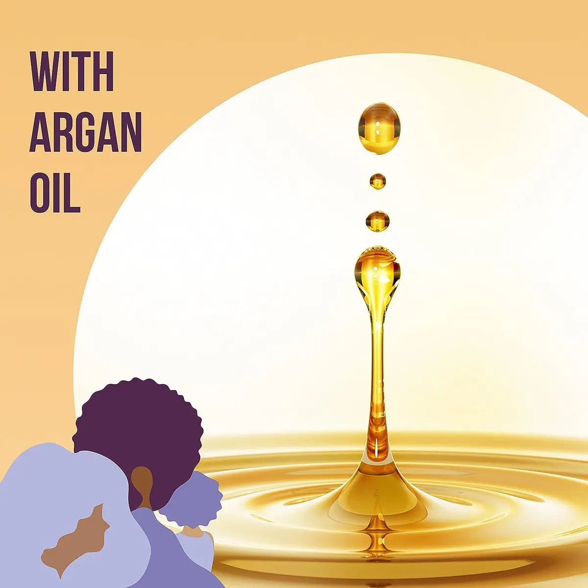 Pantene Gold Series Detangler Treatment for Curly and Coily Hair with Argan Oil and Shea Butter, 76.8 ml (2.6 Fl Oz) Pack of 6 | Developed by Black Scientists - view 6