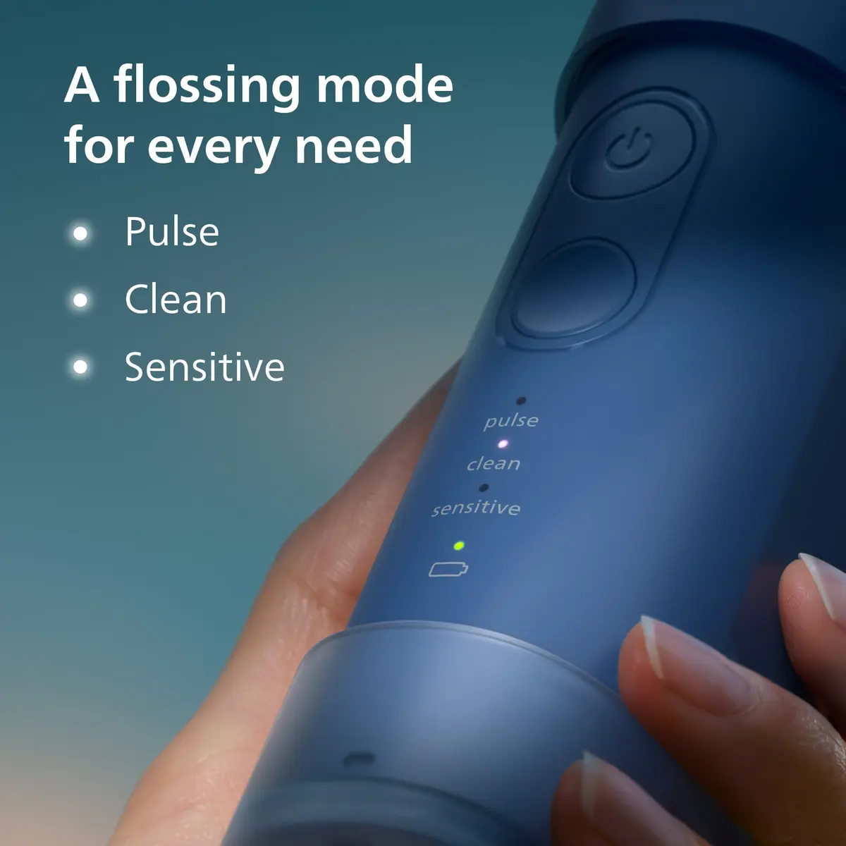 Philips Sonicare Compact Flosser 1000 Portable Water Flosser | 3 Modes for Effective Oral Care - view 4