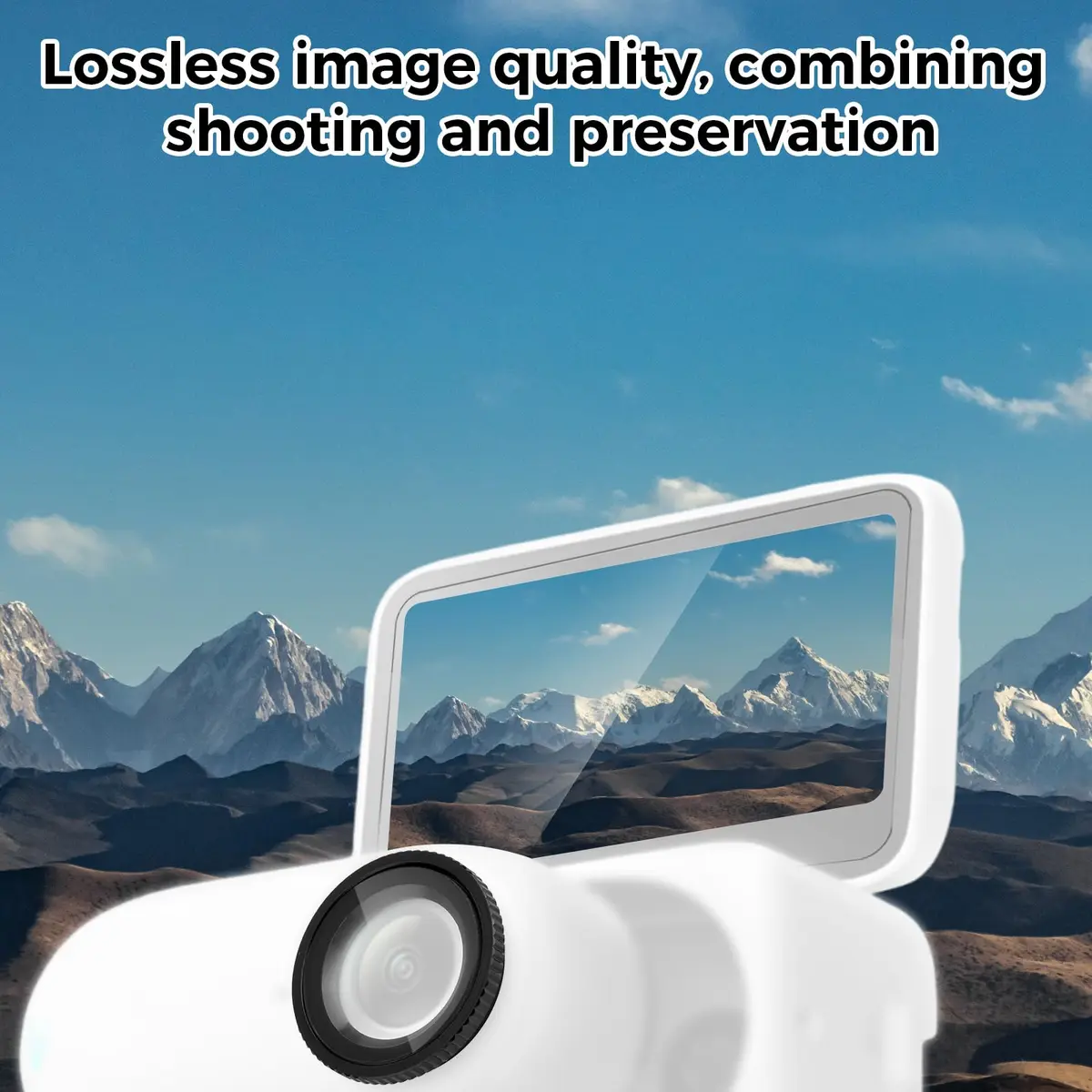 Gosknor Lens Guard Cap with 2 Lens & 2 Screen Protectors for Insta360 GO 3S | 9H Hardness Glass Kit - view 7