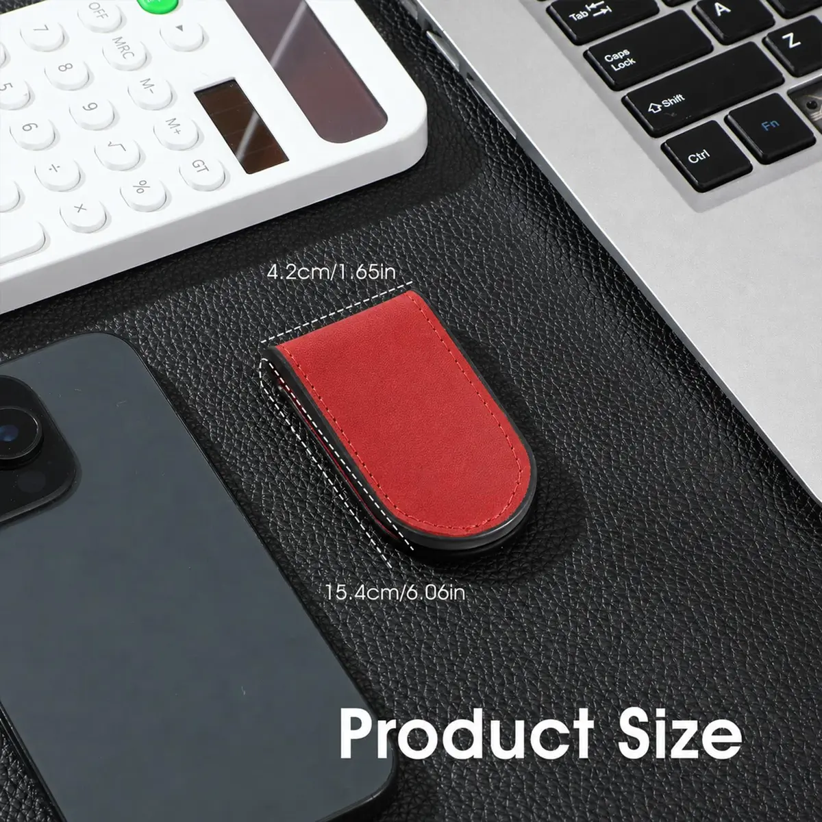Hpmjz Slim Magnetic Money Clip | Compact Magnetic Wallet for Men - view 2