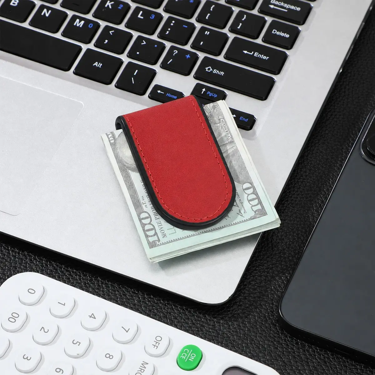 Hpmjz Slim Magnetic Money Clip | Compact Magnetic Wallet for Men - view 4