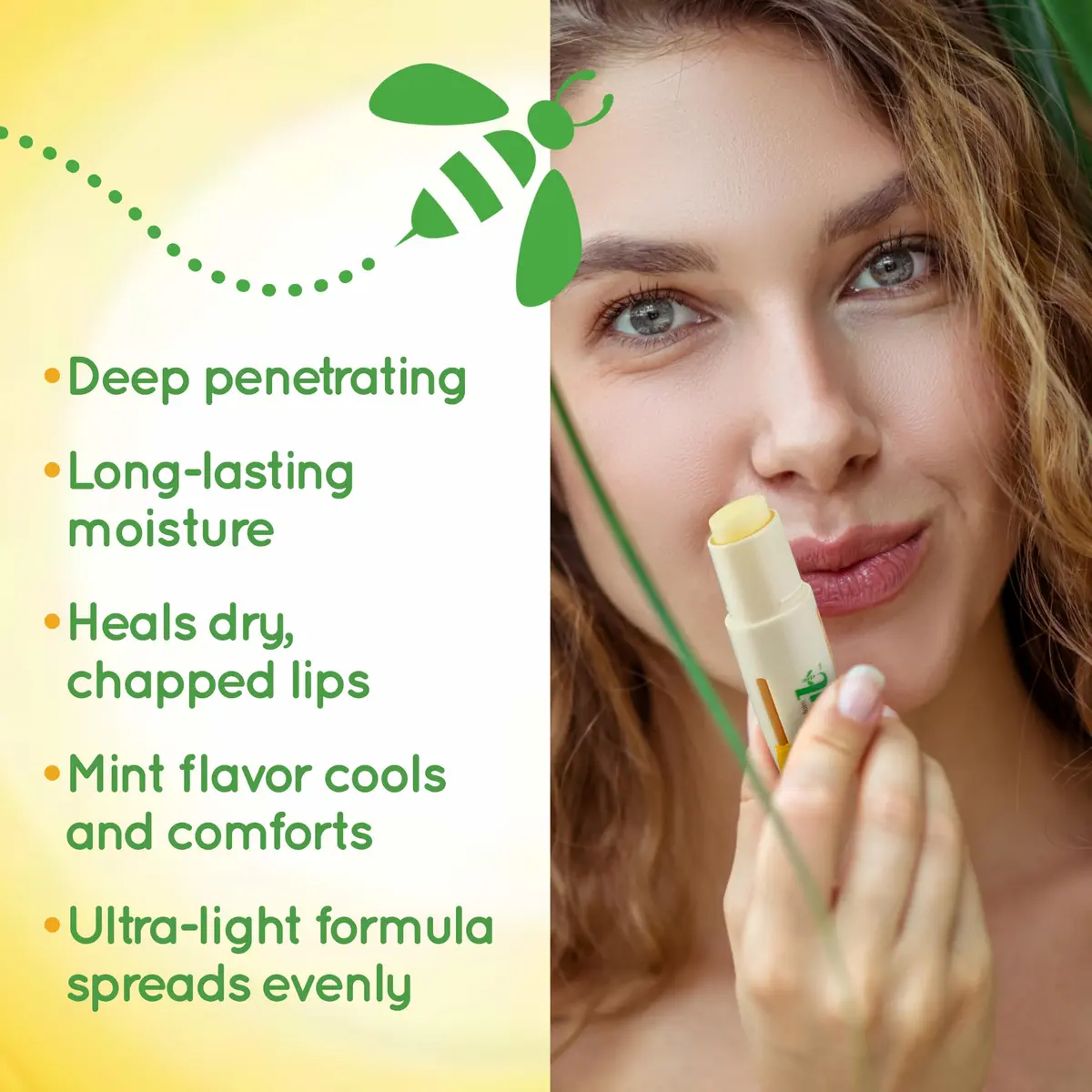 Lypsyl Hydrating Lip Balm with Original Mint Scent 0.10 Oz | Long-Lasting Moisture & Refreshing Flavor - view 2
