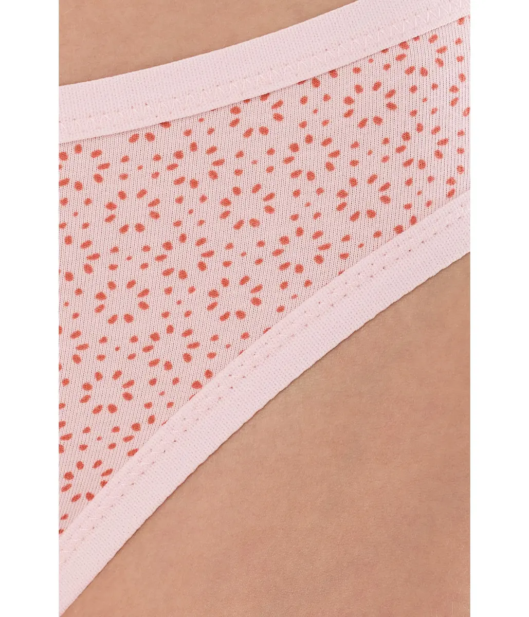 Pact Womens Everyday Classic Fit Bikini 5-Pack First Light Small | Organic Cotton, Full Coverage, Mid Rise - view 4