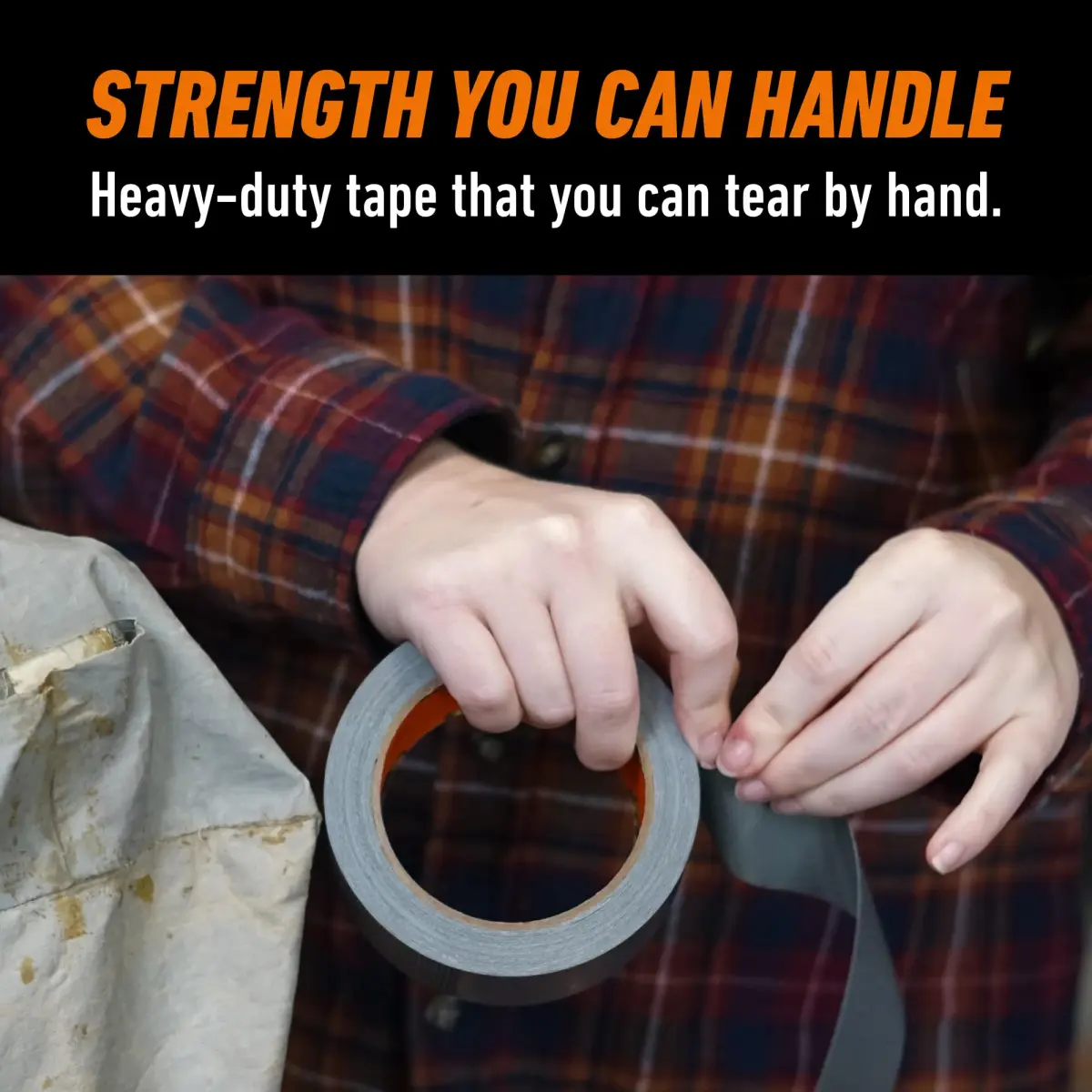 Gorilla Duct Tape Silver 1.88 in x 10 yd (Pack of 2) | Triple Layer Strength for Tough Jobs - view 4