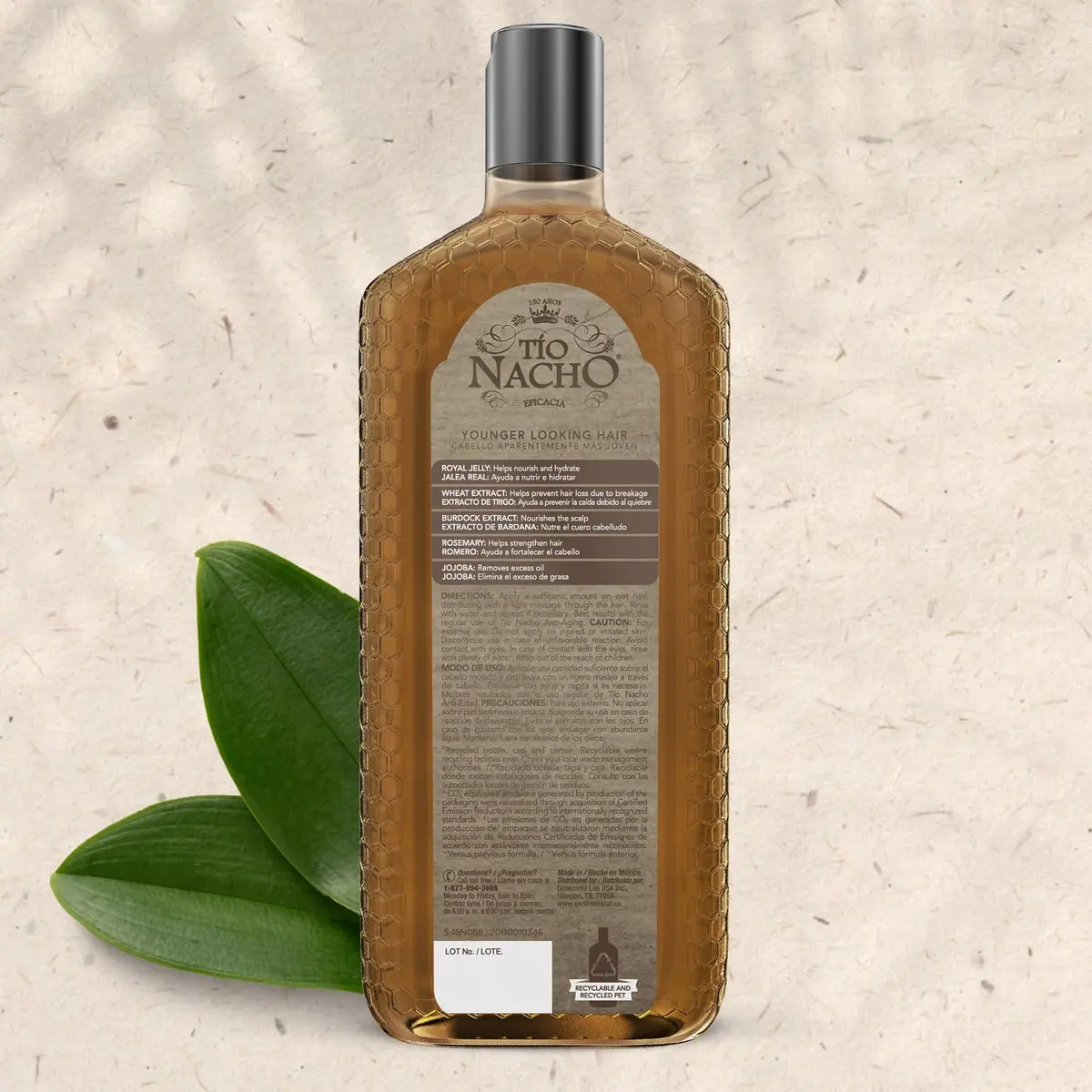 Tio Nacho Anti-Aging Shampoo with Royal Jelly 14 fl oz (Pack of 2) | Nourishes & Revitalizes Aging Hair - view 9