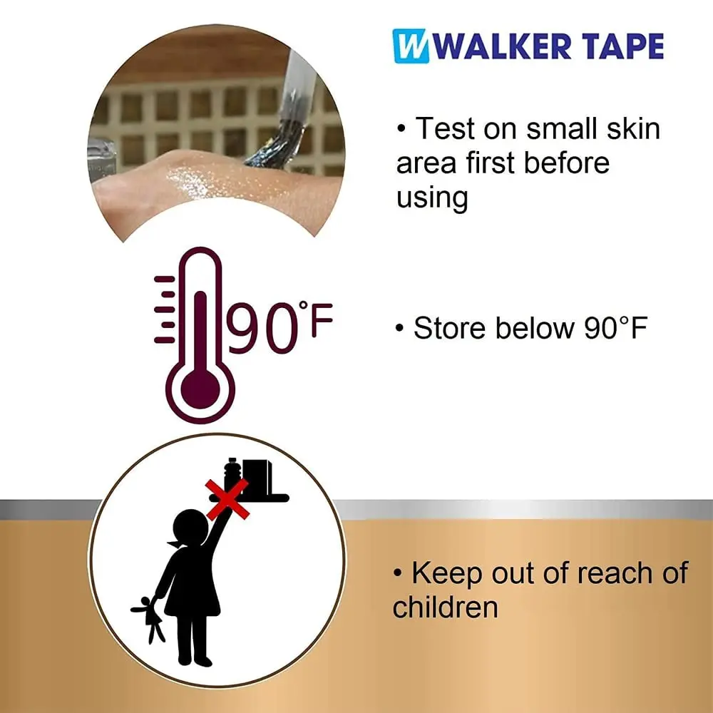Walker Tape C-22 Solvent Spray 4 oz Pack of 2 | Fast-Acting Adhesive Remover for Wig Tape & Extensions - view 5