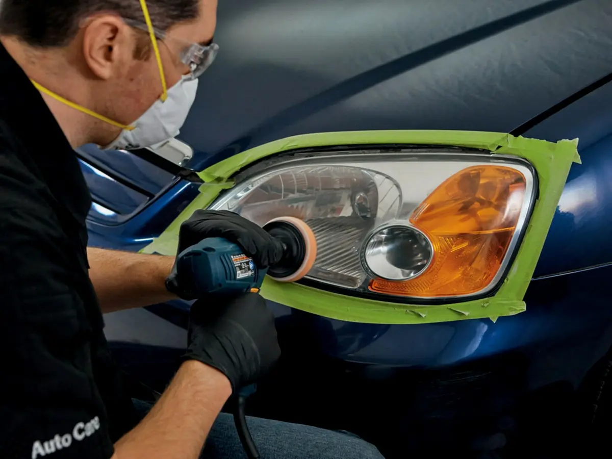 3M Headlight Restoration Kit with Trizact Sanding Discs, 2 Pack | Restores Hazy & Yellowed Plastic Lenses - view 7