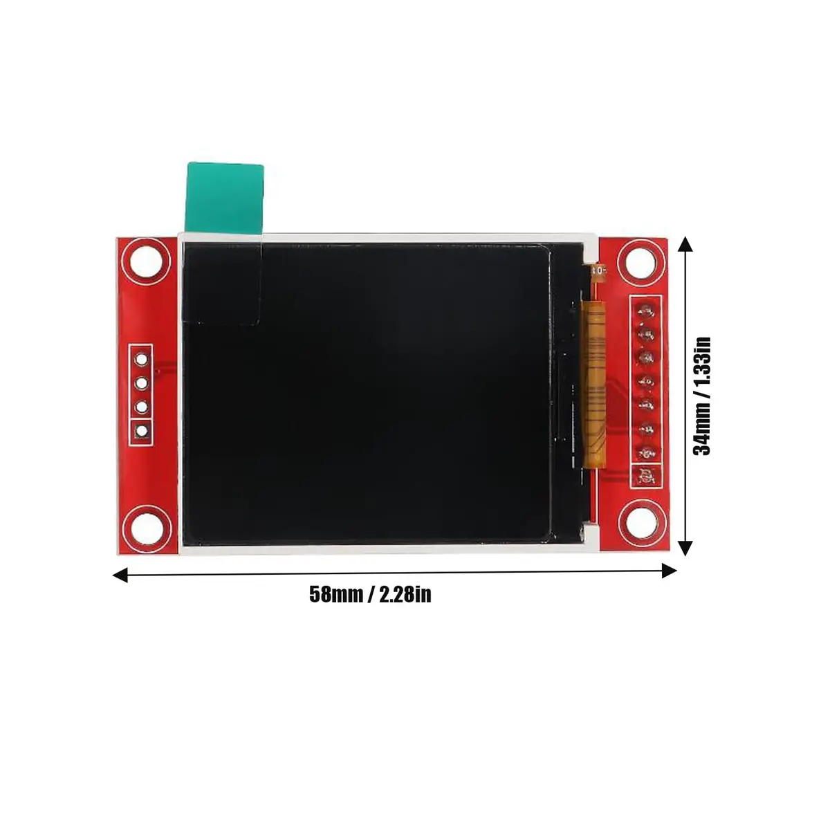 DIANN 1.8" SPI TFT LCD Display Screen Module ST7735 128×160 TFT LCD Shield 3.3V 5.5V | Rich Colors & Durable - view 4