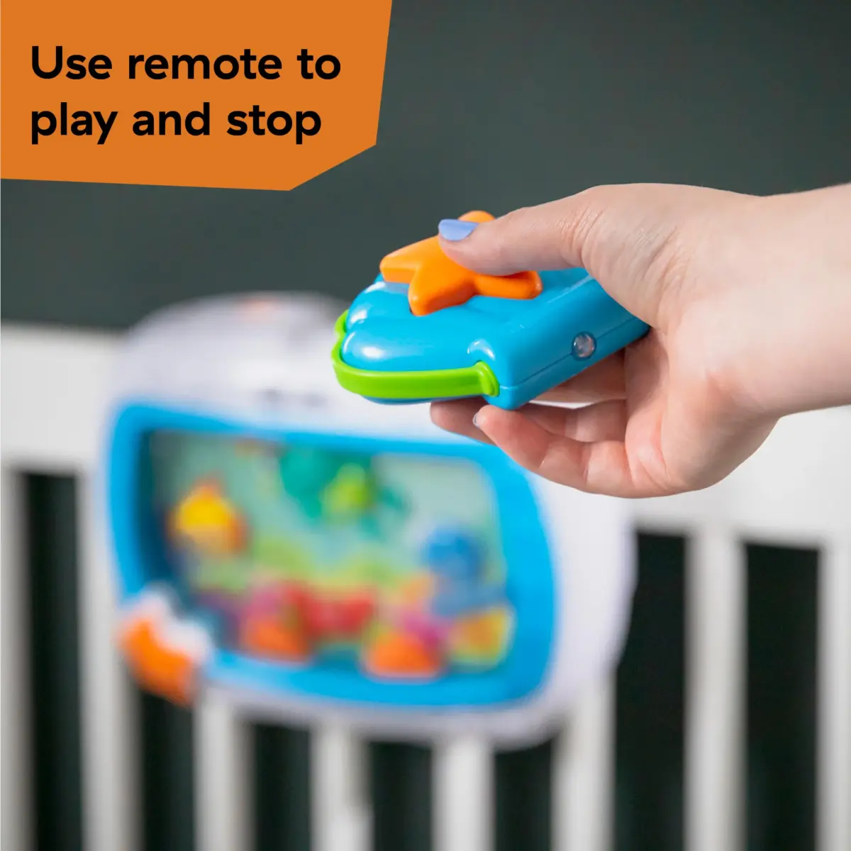 Baby Einstein Sea Dreams Soother On-the-Go Gift Set, Musical Crib Toy & Portable Aquarium Toy 2-Piece Set, 25+ Min Melodies, Pink - view 3