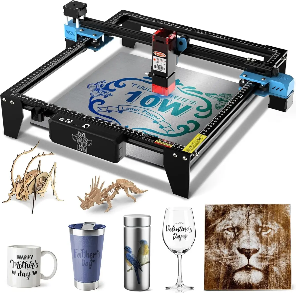 Twotrees TTS-10 Pro Laser Engraver 10W | High Precision Desktop Engraving Machine - main product image