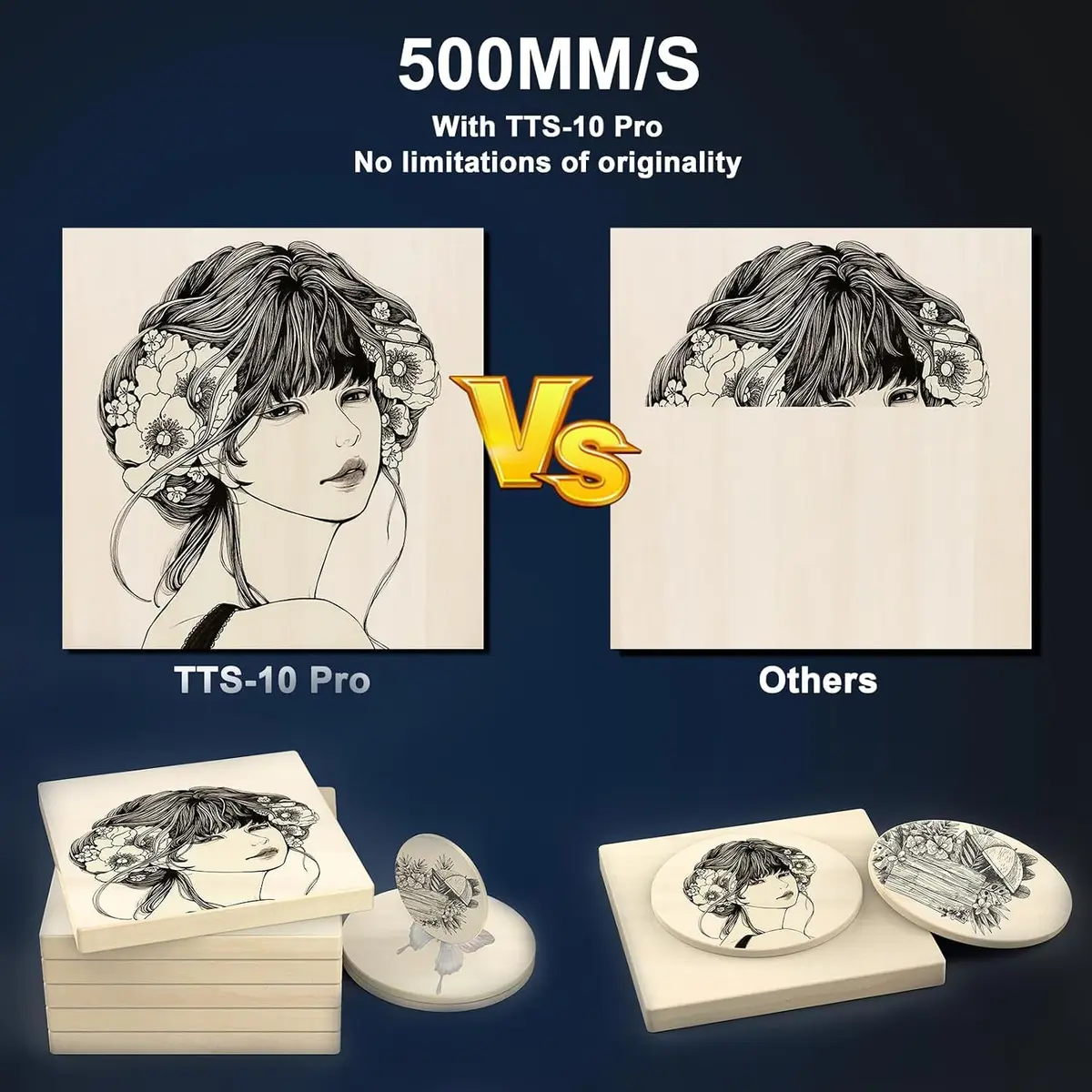 Twotrees TTS-10 Pro Laser Engraver 10W | High Precision Desktop Engraving Machine - view 5
