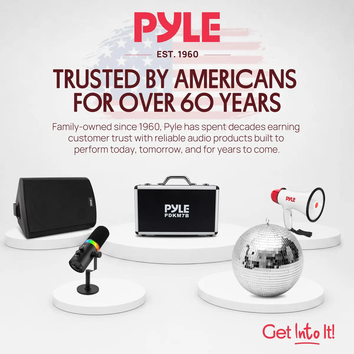 Pyle 7-Piece Drum Microphone Kit with Dynamic & Condenser Mics | Complete Studio & Live Setup (120 chars) - view 9