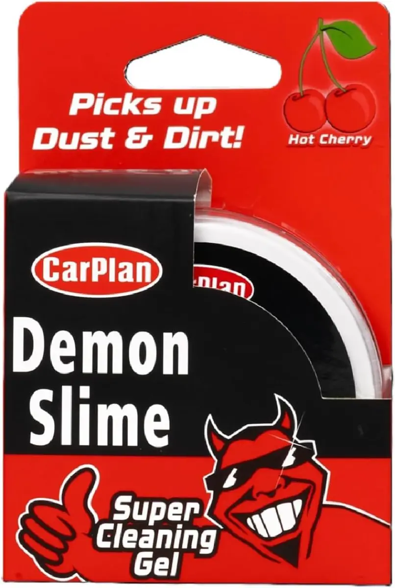 CarPlan Demon Slime Car Interior Cleaner Gel, 5.6 Oz (Pack of 6) | Residue-Free Dust & Dirt Removal - view 7