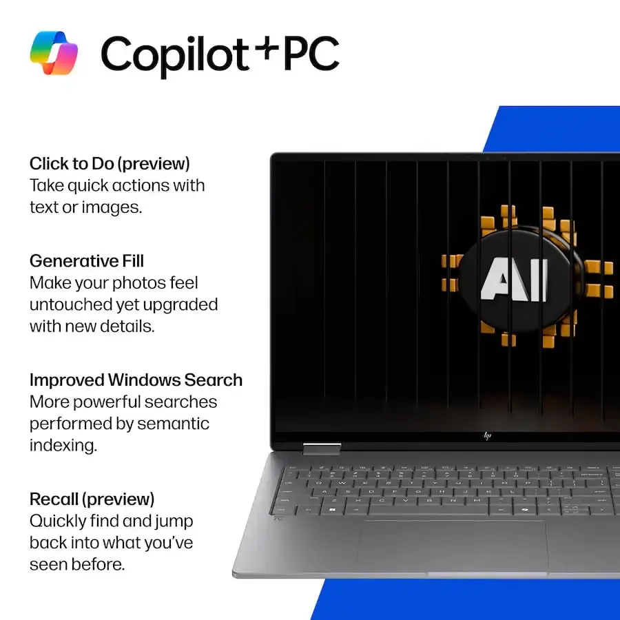 HP OmniBook X Flip 16 2-in-1 Laptop 16" OLED Touch | AMD Ryzen AI 5 430, 16GB RAM, 512GB SSD - view 7