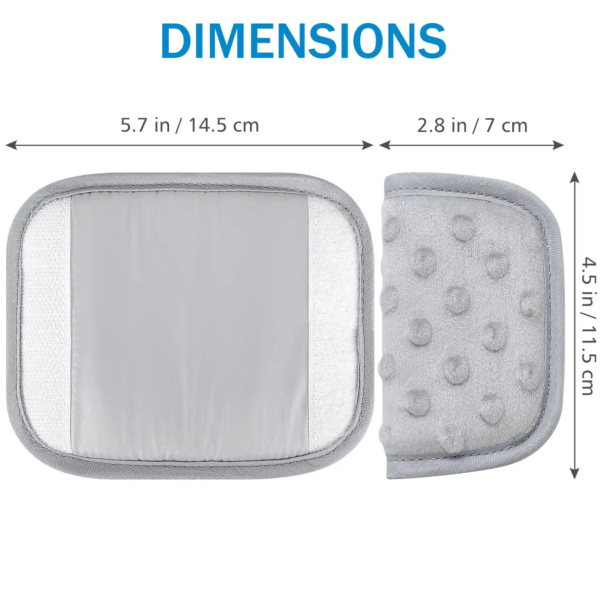 Accmor Car Seat Strap Pads for Baby Kids Toddler | Soft Shoulder Covers for All Baby Car Seats - view 7